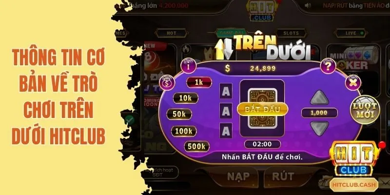 Đôi nét cơ bản về tựa game trên dưới Hitclub